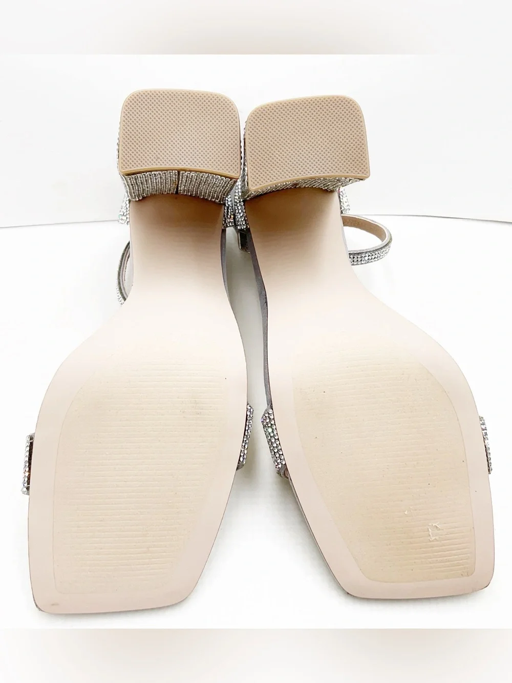 🆕{Steve Madden} TIAA Rhinestone Sandals